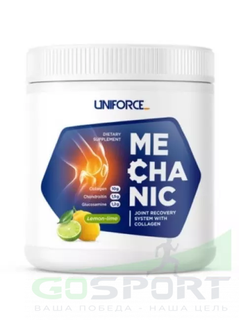 Комплекс хондропротекторов UNIFORCE Mechanic 414 г, Лимон - Лайм