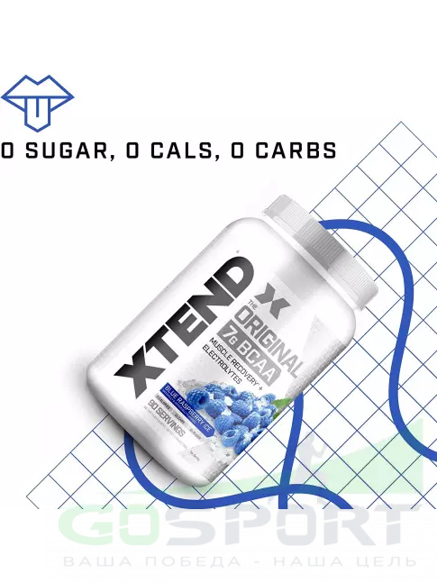 BCAA Xtend Xtend Original 2:1:1 1194 г, Ледяная голубая малина BCAA Xtend Xtend Original 2:1:1 1194 г, Ледяная голубая малина
