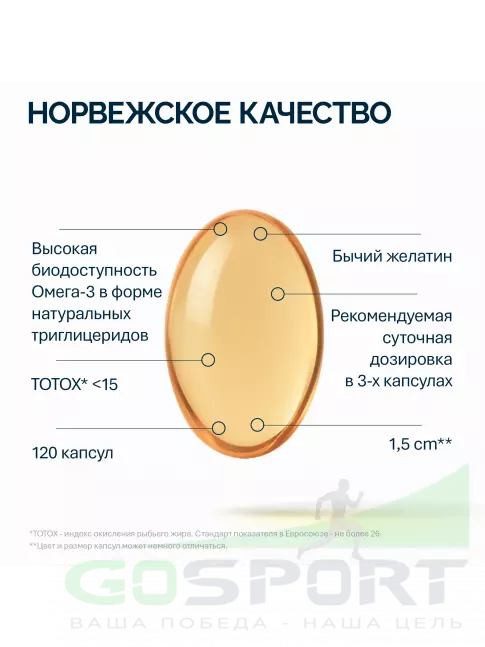 Омега-3 NFO Shark liver oil 500 mg 120 капсул Омега-3 NFO Shark liver oil 500 mg 120 капсул