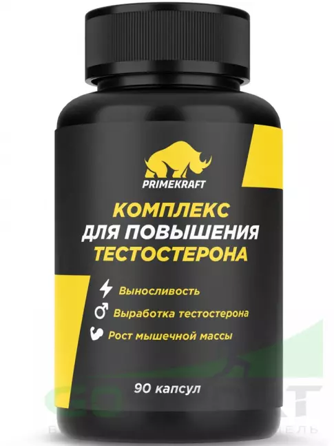 Тестобустеры PRIMEKRAFT Testosterone Boost 90 капсул Тестобустеры PRIMEKRAFT Testosterone Boost 90 капсул