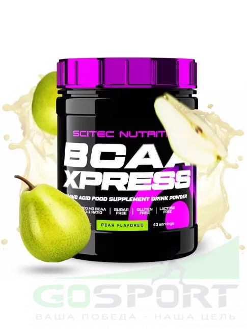 BCAA Scitec Nutrition BCAA Xpress 2:1:1 280 г, Груша