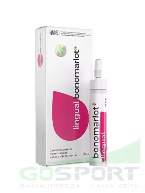 Пептиды Хавинсона PEPTIDES Бономарлот (Bonomarlot) лингвал 10 мл Пептиды Хавинсона PEPTIDES Бономарлот (Bonomarlot) лингвал 10 мл