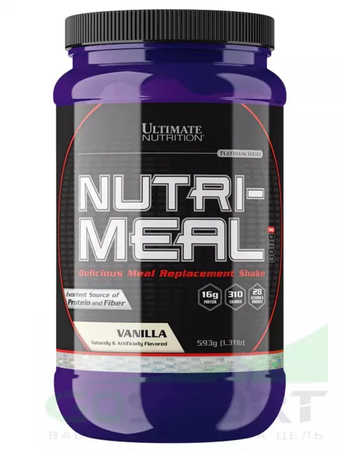 Изолят протеина Ultimate Nutrition NUTRI-Meal 593 г, Ваниль Изолят протеина Ultimate Nutrition NUTRI-Meal 593 г, Ваниль