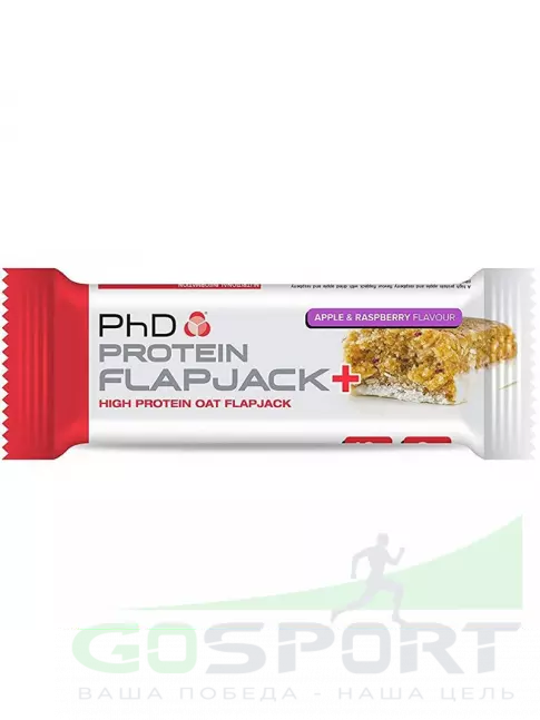 Протеиновый батончик PhD Nutrition Flapjack Bar 75 г, Яблоко/Малина Протеиновый батончик PhD Nutrition Flapjack Bar 75 г, Яблоко/Малина