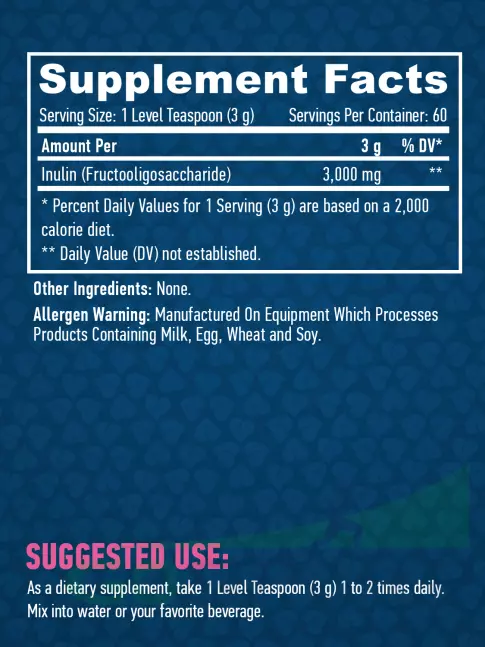 Пребиотик Haya Labs Inulin 3000 mg 200 г Пребиотик Haya Labs Inulin 3000 mg 200 г