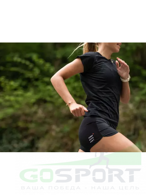 Футболка Compressport Футболка Женская Tshirt - Black Edition 2021 L Футболка Compressport Футболка Женская Tshirt - Black Edition 2021 L