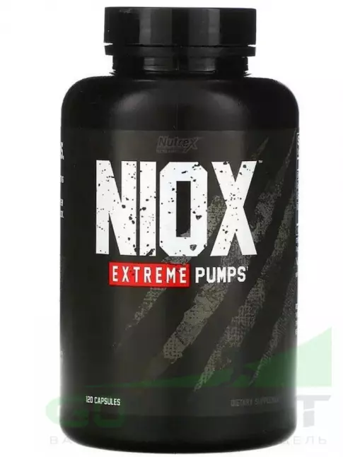 Предтреник в порошке Nutrex NIOX 120 капсул Предтреник в порошке Nutrex NIOX 120 капсул