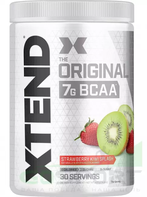 BCAA Xtend Xtend Original 2:1:1 375-432 г, Клубника и киви BCAA Xtend Xtend Original 2:1:1 375-432 г, Клубника и киви