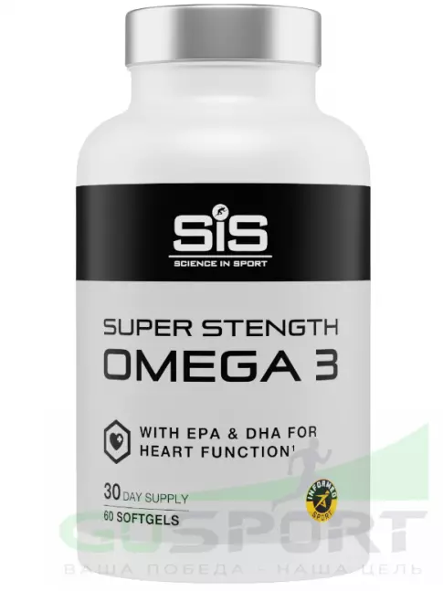 Омега-3 SCIENCE IN SPORT (SiS) DAILY OMEGA 3 1400 mg 60 капсул Омега-3 SCIENCE IN SPORT (SiS) DAILY OMEGA 3 1400 mg 60 капсул