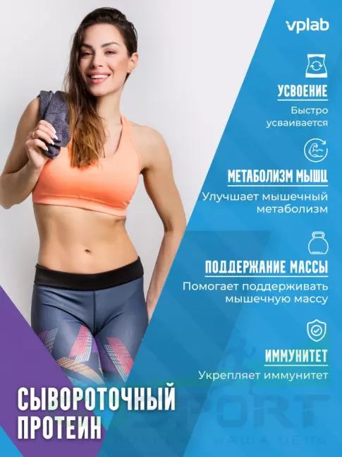 Казеиновый протеин VP Laboratory Casein & Whey 500 г, Шоколад Казеиновый протеин VP Laboratory Casein & Whey 500 г, Шоколад