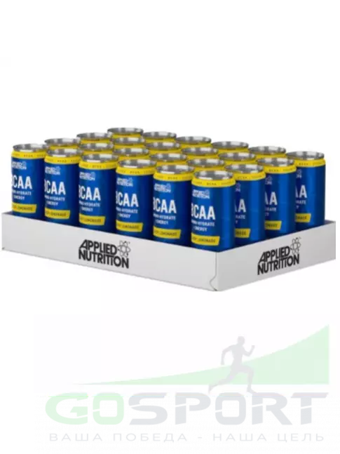 Жидкие BCAA APPLIED NUTRITION BCAA - Functional Drink CANS 24 x 330 мл, Облачный Лимонад Жидкие BCAA APPLIED NUTRITION BCAA - Functional Drink CANS 24 x 330 мл, Облачный Лимонад