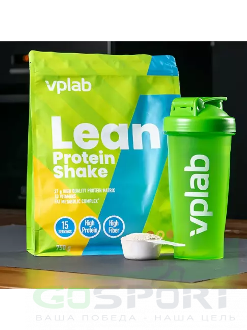 Комплексный протеин VP Laboratory LEAN PROTEIN SHAKE 750 г, Малина-белый шоколад Комплексный протеин VP Laboratory LEAN PROTEIN SHAKE 750 г, Малина-белый шоколад