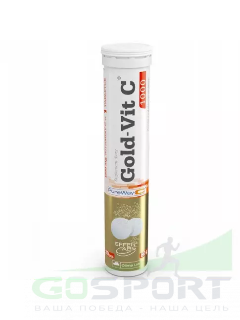 Витамин C OLIMP Gold-Vit C 1000 20 шипучих таблеток, Апельсин Витамин C OLIMP Gold-Vit C 1000 20 шипучих таблеток, Апельсин