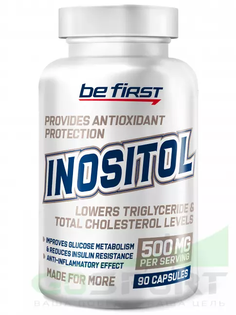 Витамины группы B Be First INOSITOL 90 капсул Витамины группы B Be First INOSITOL 90 капсул