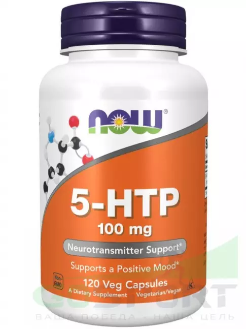 5-HTP NOW Foods 5-HTP 100 mg 120 веган капсул 5-HTP NOW Foods 5-HTP 100 mg 120 веган капсул