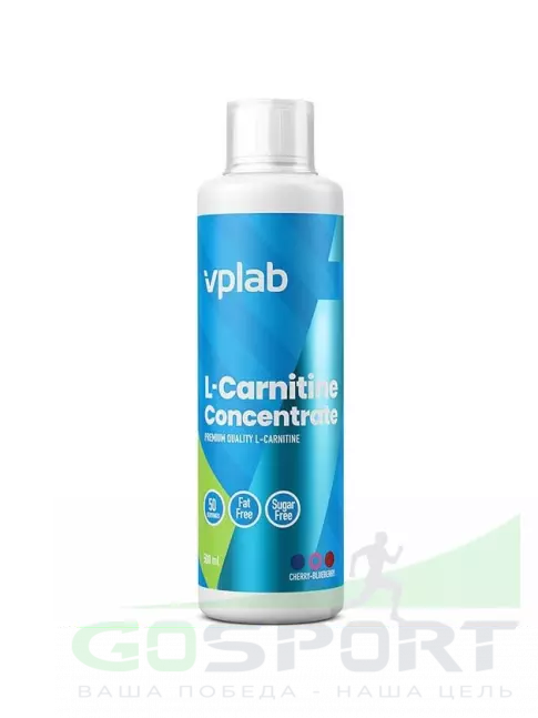 L-Карнитин жидкий VP Laboratory L-CARNITINE-CONCENTRATE 500 мл, Вишня-Черника L-Карнитин жидкий VP Laboratory L-CARNITINE-CONCENTRATE 500 мл, Вишня-Черника