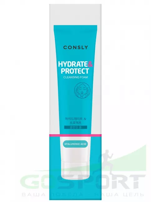 Пенки для умывания CONSLY Hyaluronic Acid Cleansing Foam “Hydrate&Protect” 120 мл Пенки для умывания CONSLY Hyaluronic Acid Cleansing Foam “Hydrate&Protect” 120 мл