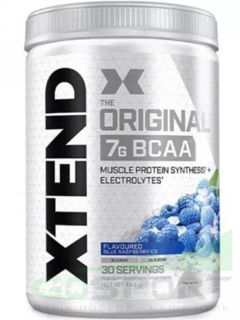 BCAA Xtend Original (EU) 444 г, Голубая малина BCAA Xtend Original (EU) 444 г, Голубая малина