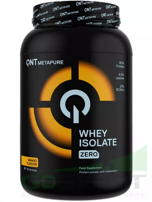 Изолят протеина QNT Metapure Whey Isolate Zero 908 г, Манго Изолят протеина QNT Metapure Whey Isolate Zero 908 г, Манго