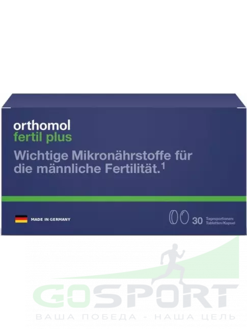 Витамины для мужчин Orthomol Fertil plus (таблетки+капсулы) курс 30 дней Витамины для мужчин Orthomol Fertil plus (таблетки+капсулы) курс 30 дней
