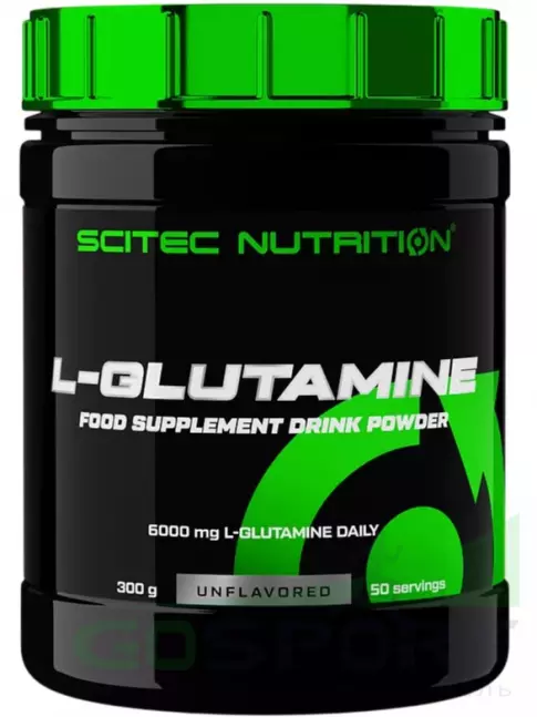L-Глютамин Scitec Nutrition L-Glutamine 6000 mg 300 г, Натуральный