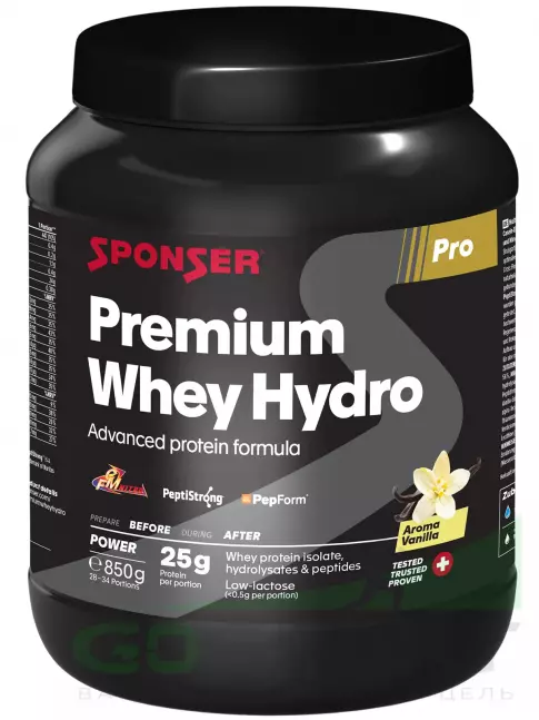 Изолят протеина SPONSER PREMIUM WHEY HYDRO 850 г, Ваниль Изолят протеина SPONSER PREMIUM WHEY HYDRO 850 г, Ваниль