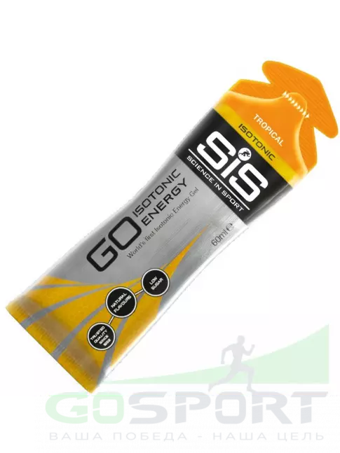 Гель питьевой SCIENCE IN SPORT (SiS) GO Energy 8 шт+ caffeine 2 шт. 10 x 60 мл, Mix 10 Гель питьевой SCIENCE IN SPORT (SiS) GO Energy 8 шт+ caffeine 2 шт. 10 x 60 мл, Mix 10