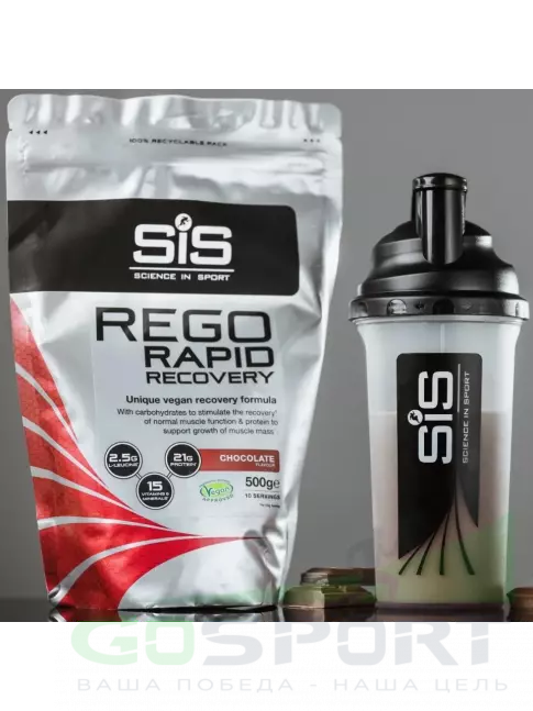 Восстановление SCIENCE IN SPORT (SiS) REGO Rapid Recovery 1500 г, Шоколад Восстановление SCIENCE IN SPORT (SiS) REGO Rapid Recovery 1500 г, Шоколад