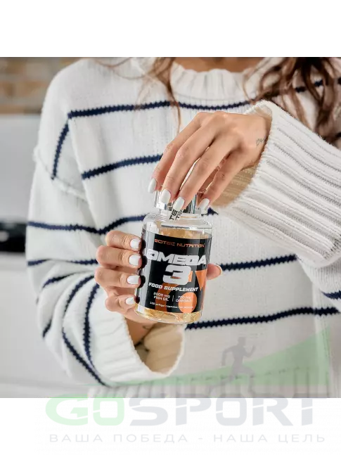 Омега-3 Scitec Nutrition Omega 3 700 mg 100 капсул Омега-3 Scitec Nutrition Omega 3 700 mg 100 капсул