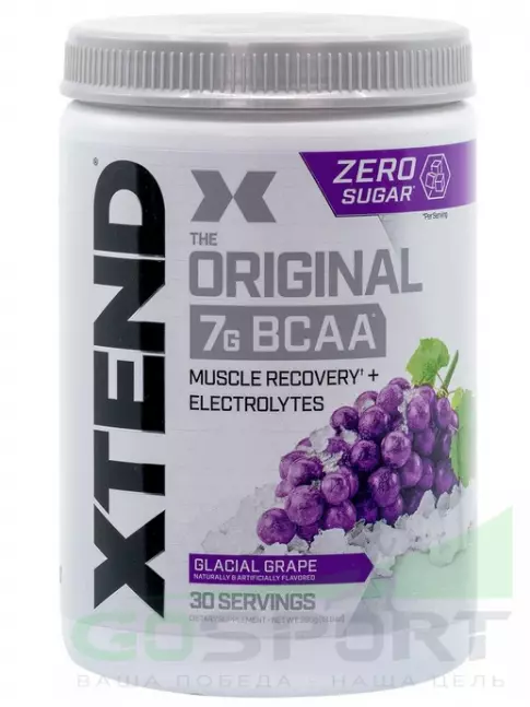 BCAA Xtend Xtend Original 2:1:1 375-432 г, Ледяной виноград BCAA Xtend Xtend Original 2:1:1 375-432 г, Ледяной виноград