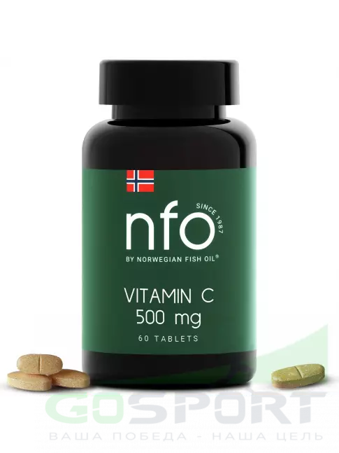 Витамин C NFO Vitamin C 500 mg 60 таблеток, Апельсин-вишня Витамин C NFO Vitamin C 500 mg 60 таблеток, Апельсин-вишня
