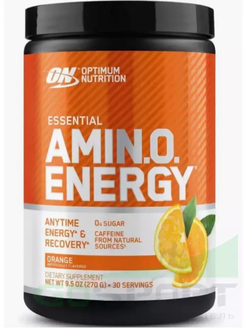 Аминокислоты Optimum Nutrition Essential Amino Energy 270 г, Апельсин Аминокислоты Optimum Nutrition Essential Amino Energy 270 г, Апельсин