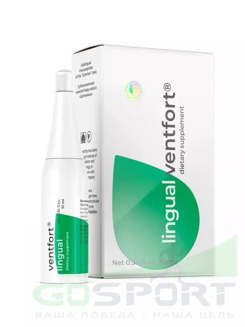 Пептиды Хавинсона PEPTIDES Вентфорт (Ventfort) лингвал 10 мл