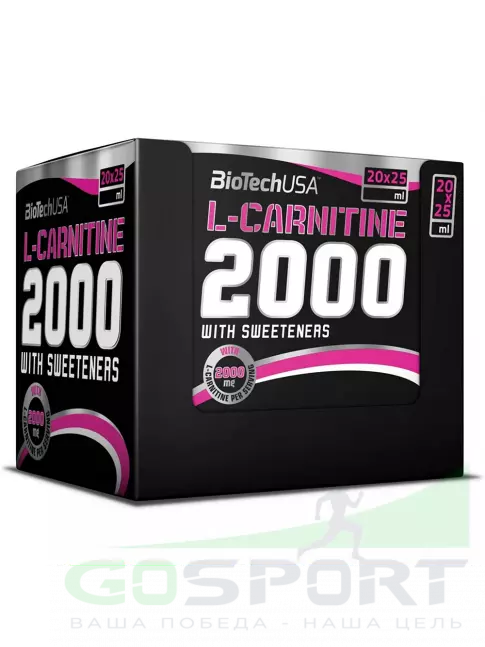 L-Карнитин жидкий BioTechUSA L-Carnitine 2000 20 х 25 мл, Ананас - Манго L-Карнитин жидкий BioTechUSA L-Carnitine 2000 20 х 25 мл, Ананас - Манго