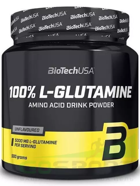 L-Глютамин BioTechUSA 100% L-Glutamine 5000 mg 500 г