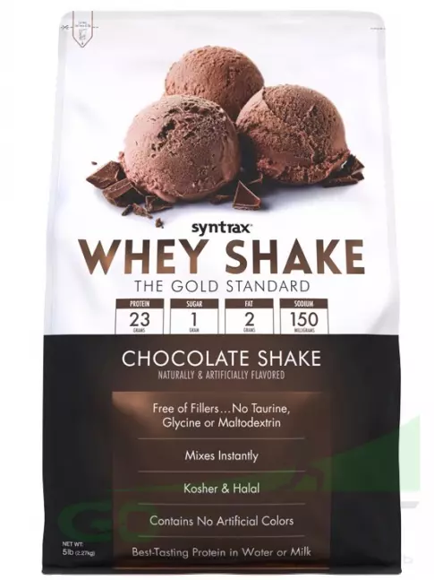 Сывороточный протеин SYNTRAX Whey Shake 2270 г, Шоколадный коктейль