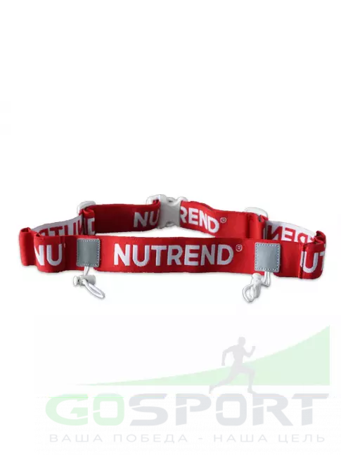 Пояса для бега NUTREND Пояс для номера Красный