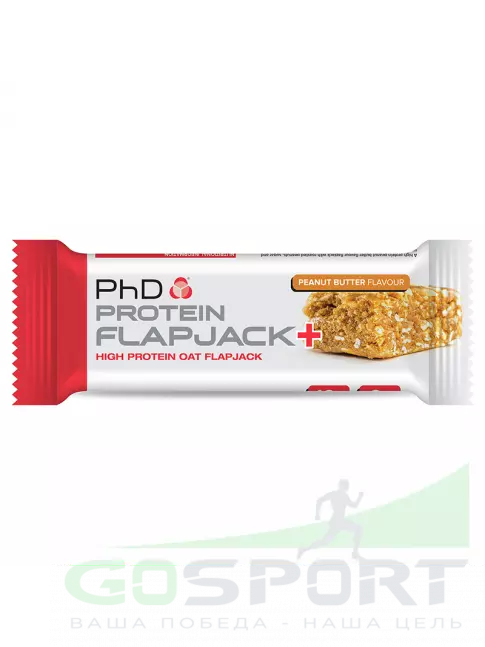 Протеиновый батончик PhD Nutrition Flapjack Bar 75 г, Ореховая паста Протеиновый батончик PhD Nutrition Flapjack Bar 75 г, Ореховая паста
