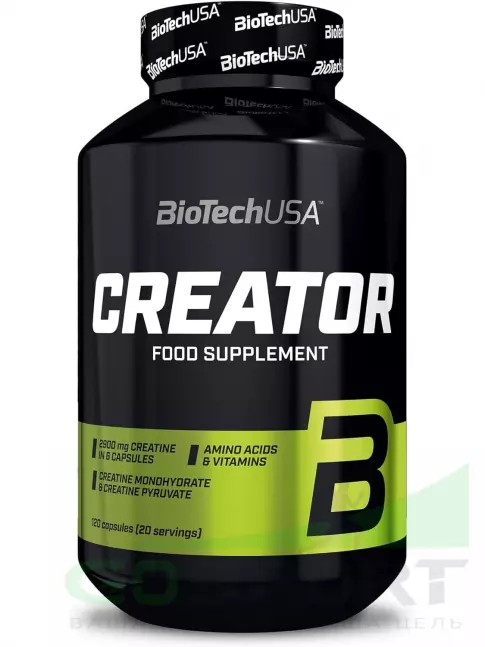 Креатиновый комплекс BioTechUSA Creator 120 капсул