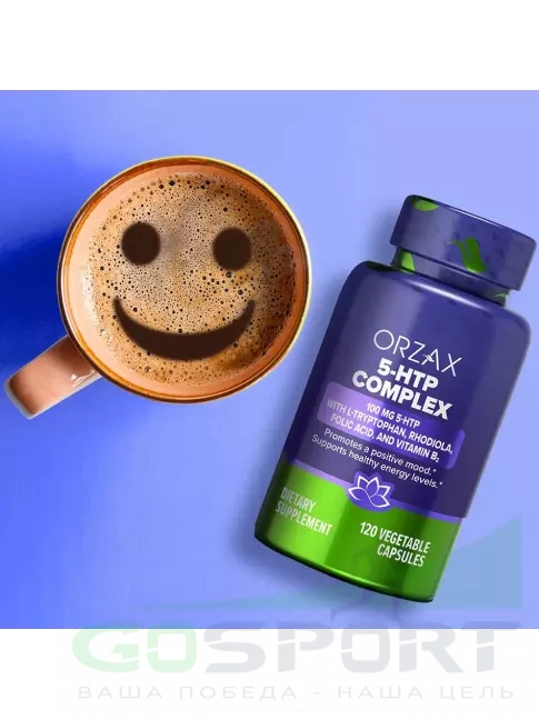 5-HTP Orzax 5-HTP Complex 120 веган капсул 5-HTP Orzax 5-HTP Complex 120 веган капсул