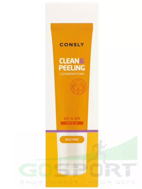 Пенки для умывания CONSLY Enzyme Cleansing Foam «Clean&Peeling» 120 мл Пенки для умывания CONSLY Enzyme Cleansing Foam «Clean&Peeling» 120 мл