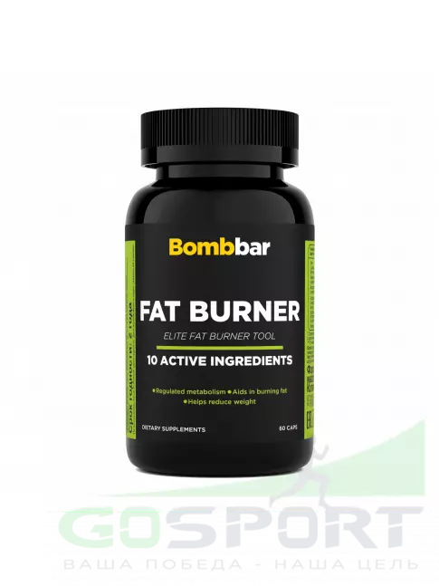 Жиросжигатель BombBar Fat Burner 60 капсул Жиросжигатель BombBar Fat Burner 60 капсул