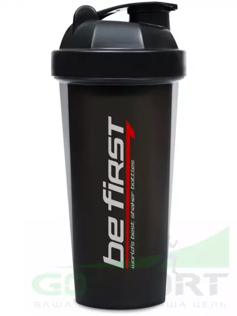 Шейкер 600 мл Be First Shaker (TS1343) 700 мл, Черный
