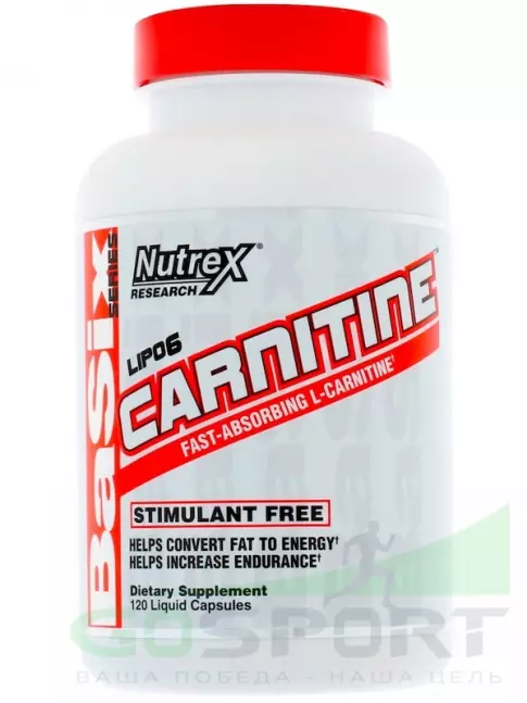 L-Карнитин в капсулах Nutrex Lipo-6 Carnitine 120 капсул L-Карнитин в капсулах Nutrex Lipo-6 Carnitine 120 капсул