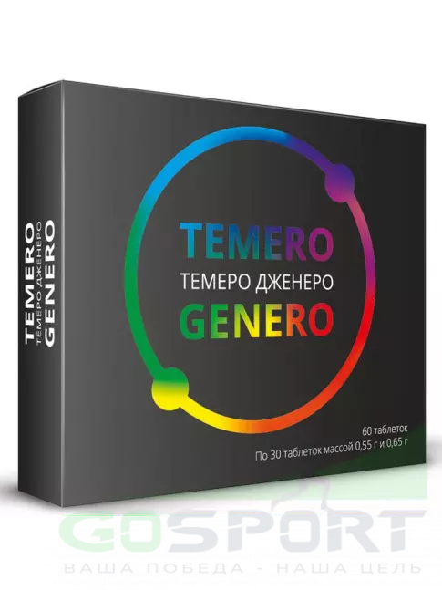Пептиды Хавинсона PEPTIDES Темеро Дженеро (Temero Genero) 30 таблеток/30 таблеток