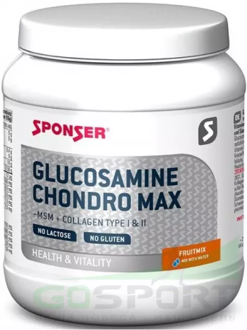 Глюкозамин хондроитин SPONSER Glucosamine Chondro Max 608 г, Фруктовый микс Глюкозамин хондроитин SPONSER Glucosamine Chondro Max 608 г, Фруктовый микс
