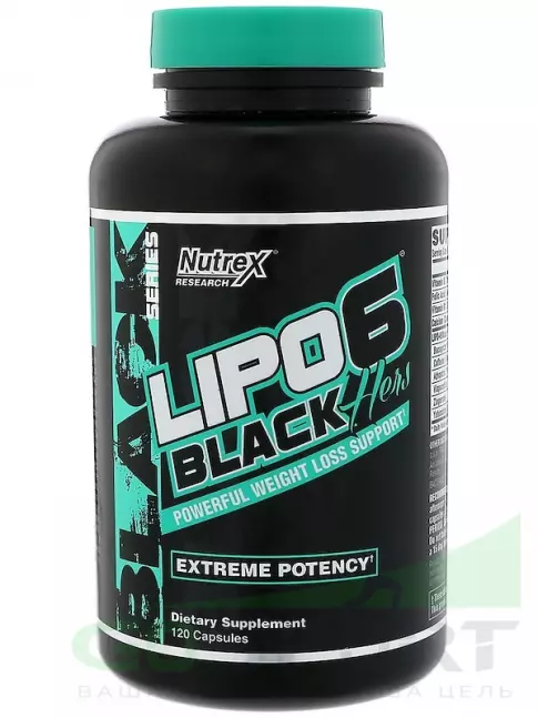 Жиросжигатель Nutrex Lipo-6 Black Hers 120 капсул Жиросжигатель Nutrex Lipo-6 Black Hers 120 капсул