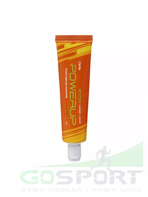Энергетический гель питьевой Powerup Гель 5 х 50 г, Апельсин Энергетический гель питьевой Powerup Гель 5 х 50 г, Апельсин