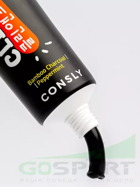 Зубные пасты и ополаскиватели CONSLY Clean&Fresh Bamboo Charcoal & Peppermint Gel Toothpaste 105 г Зубные пасты и ополаскиватели CONSLY Clean&Fresh Bamboo Charcoal & Peppermint Gel Toothpaste 105 г