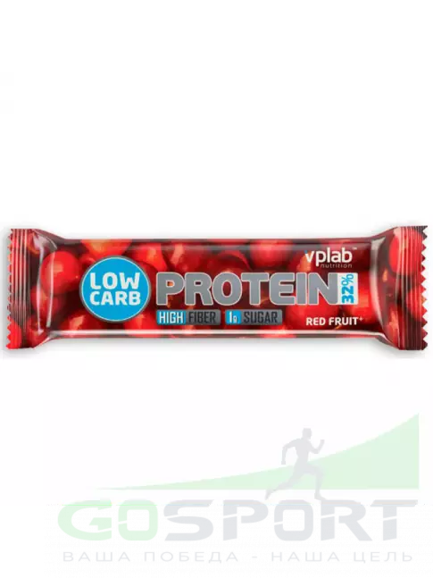 Протеиновый батончик VP Laboratory LOW CARB PROTEIN BAR 35 г, Красные ягоды Протеиновый батончик VP Laboratory LOW CARB PROTEIN BAR 35 г, Красные ягоды